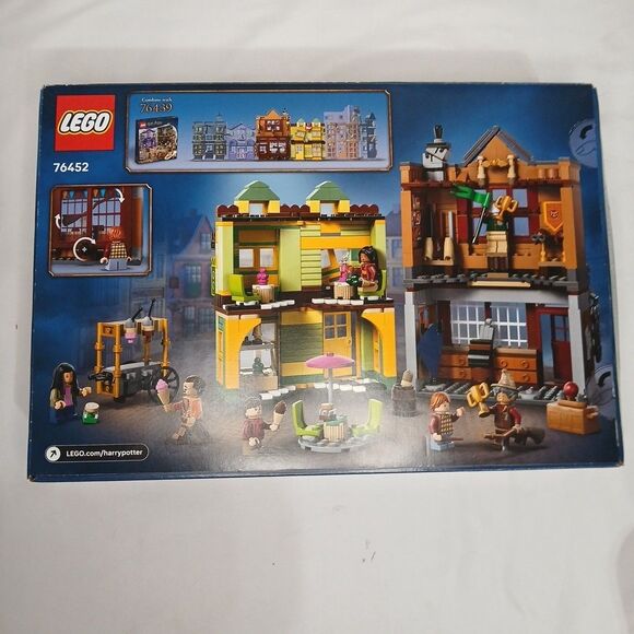 LEGO Harry Potter: Quidditch Supplies & Ice Cream Parlour (76452)- BOX DAMAGE - Picture 3 of 3